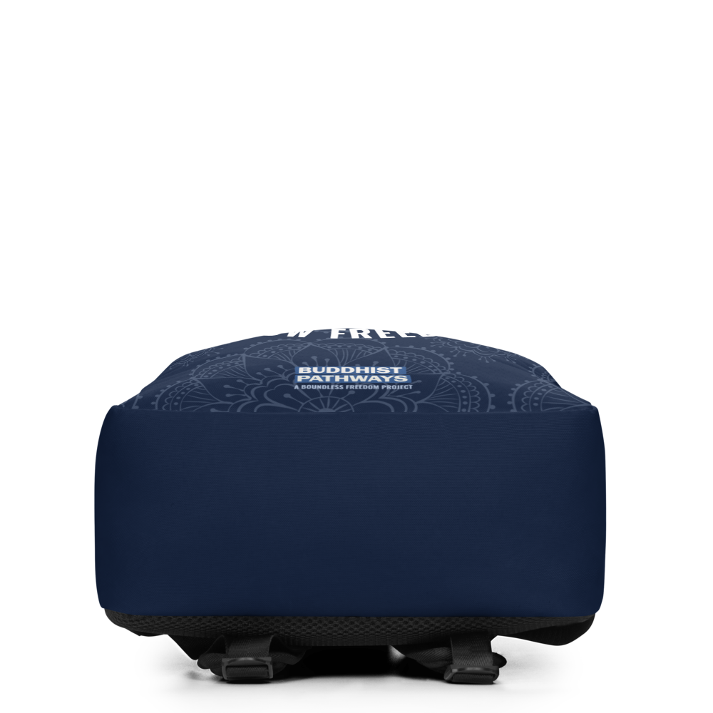 BUDDHIST PATHWAYS MINIMALIST BACKBACK