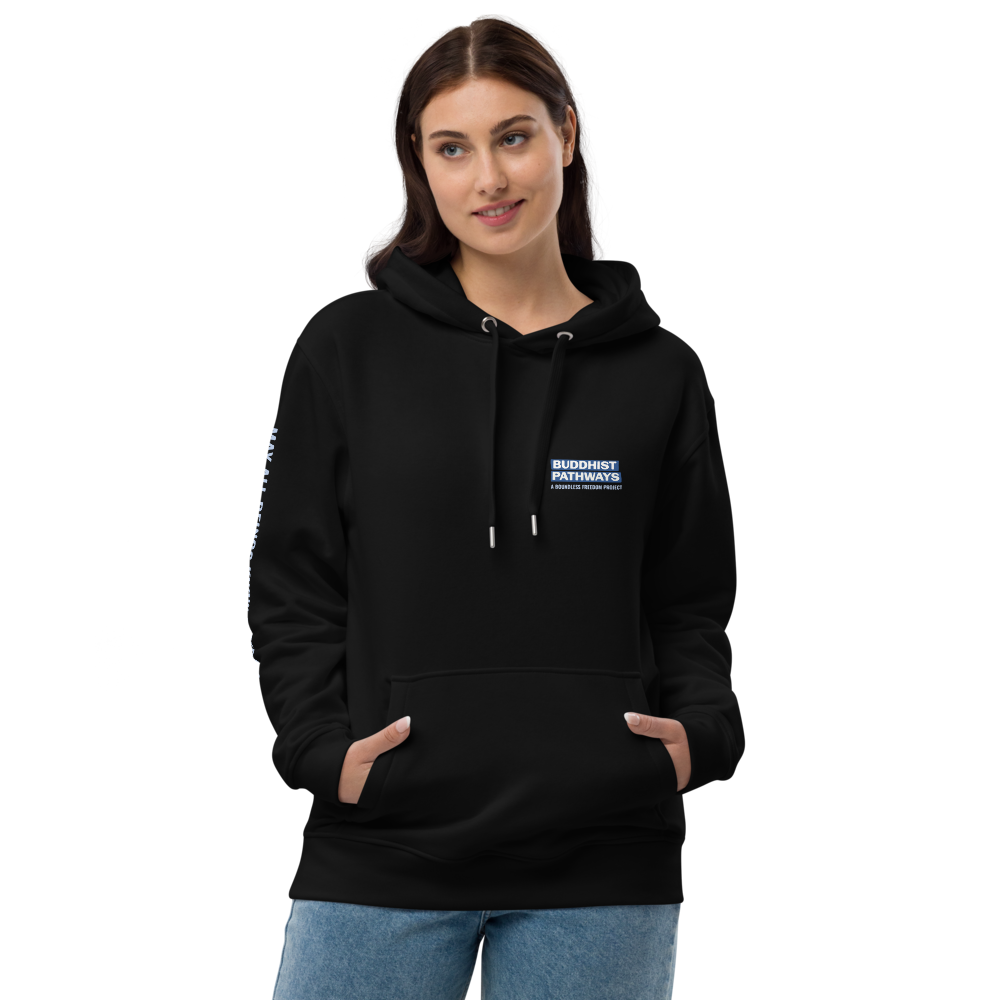 BUDDHIST PATHWAYS ECO HOODIE (INCLUSIVE SIZING)