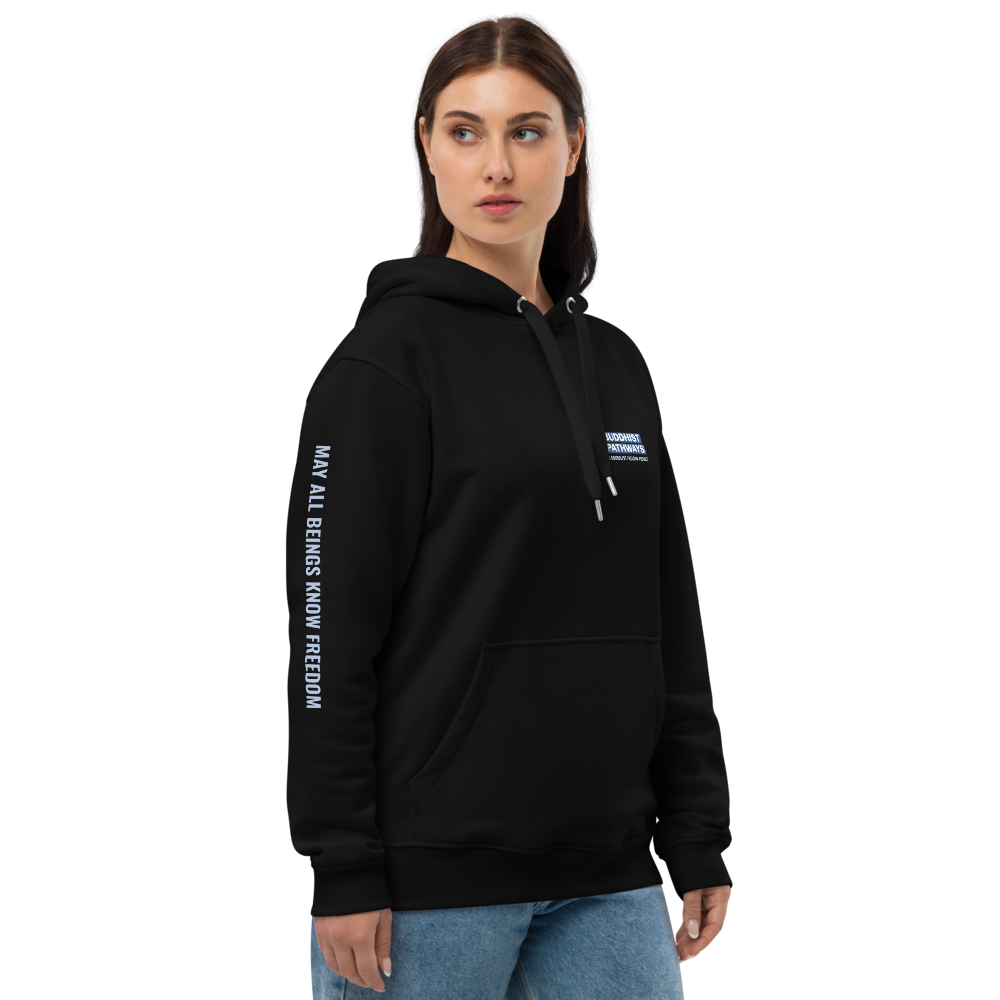 BUDDHIST PATHWAYS ECO HOODIE (INCLUSIVE SIZING)