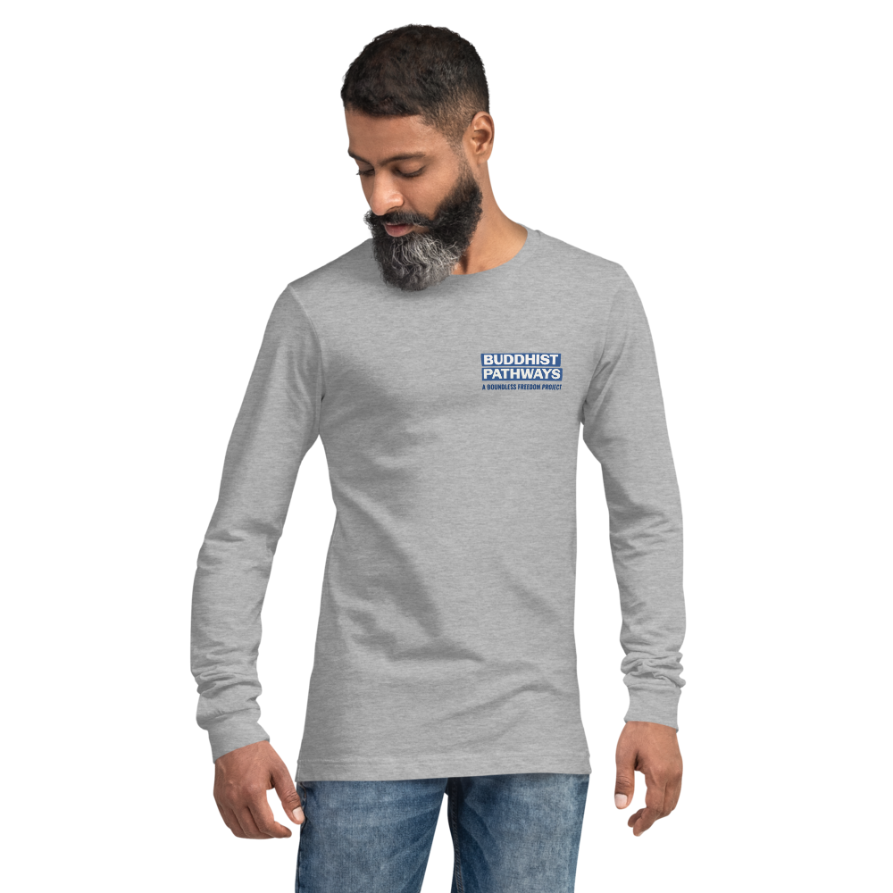 LONG SLEEVE BUDDHIST PATHWAYS TEE (UNISEX)