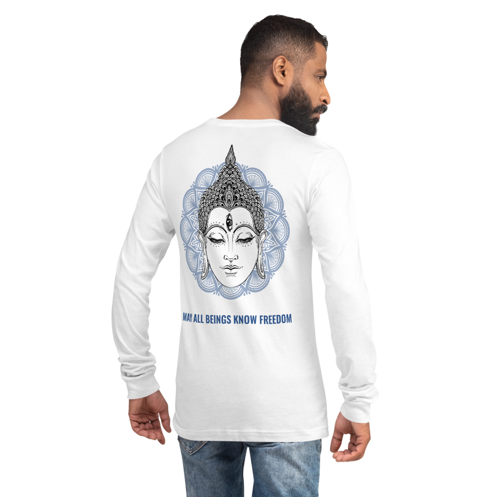LONG SLEEVE BUDDHIST PATHWAYS TEE (UNISEX)