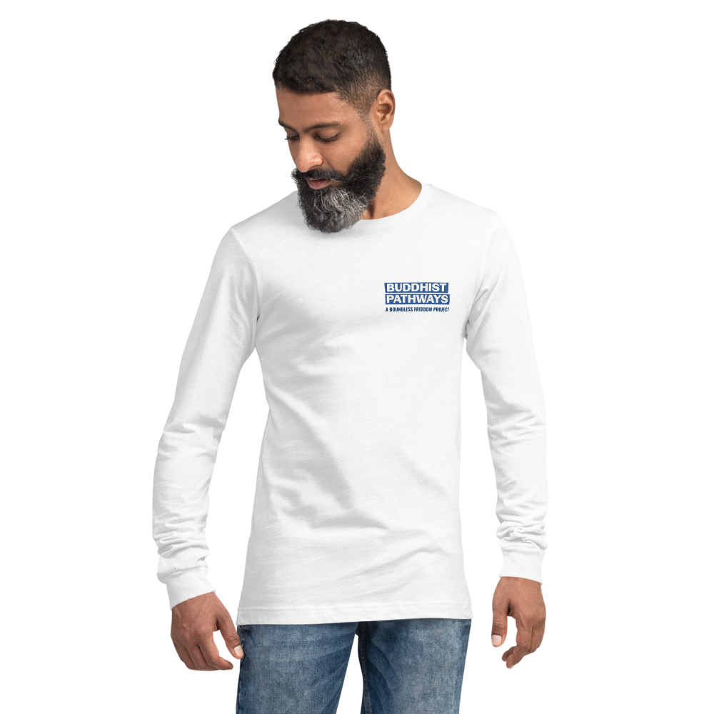 LONG SLEEVE BUDDHIST PATHWAYS TEE (UNISEX)