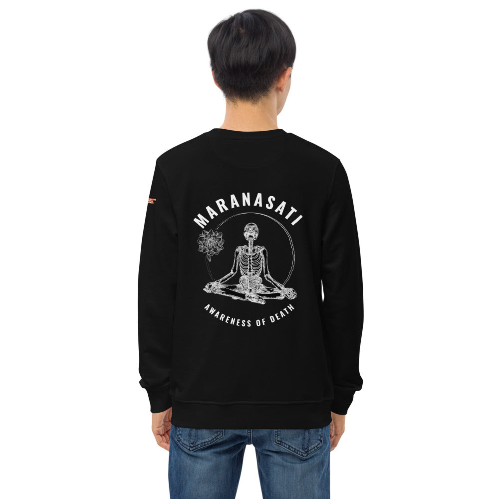 ORGANIC SWEATSHIRT- AWARENESS OF DEATH