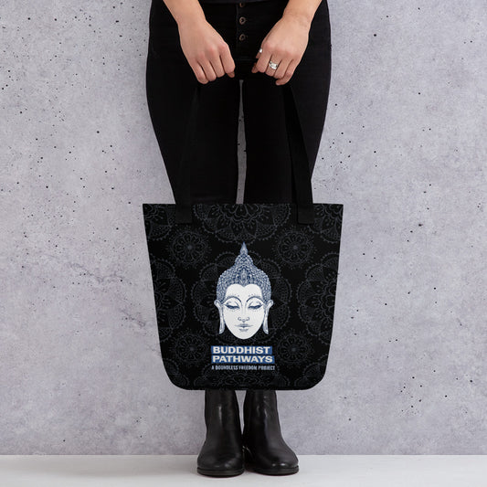 BUDDHIST PATHWAYS TOTE BAG