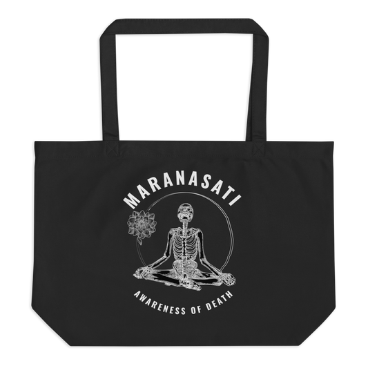 DEATH MEDITATION ORGANIC COTTON TOTE