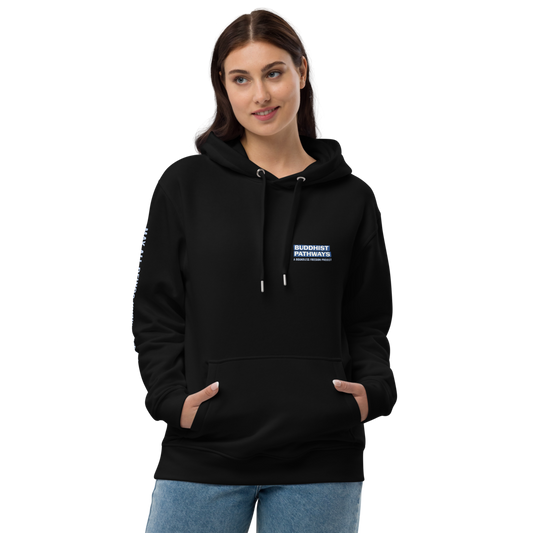 BUDDHIST PATHWAYS ECO HOODIE (INCLUSIVE SIZING)