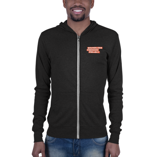 LIGHTWEIGHT ZIP UP MUDRA HOODIE (ALL GENDERS)