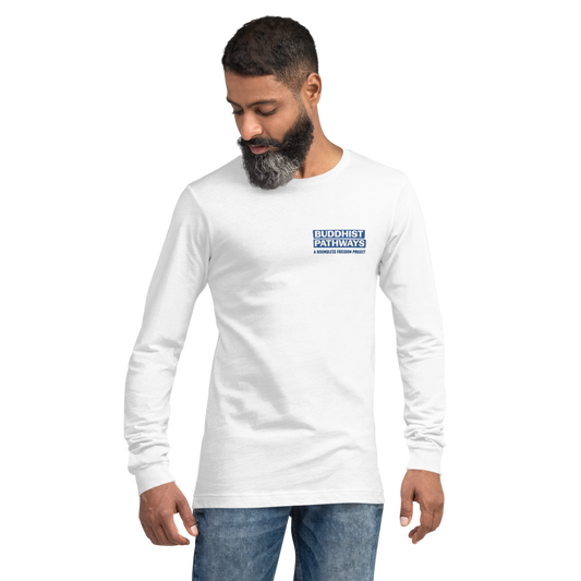 LONG SLEEVE BUDDHIST PATHWAYS TEE (UNISEX)